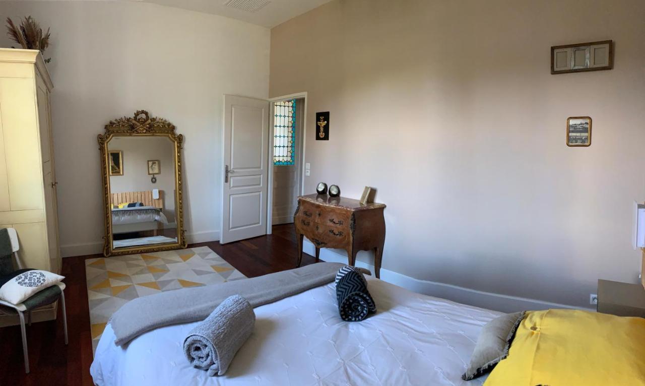 Suite Privative Abella - Aile De Maison Bourgeoise Ambares-et-Lagrave Dış mekan fotoğraf